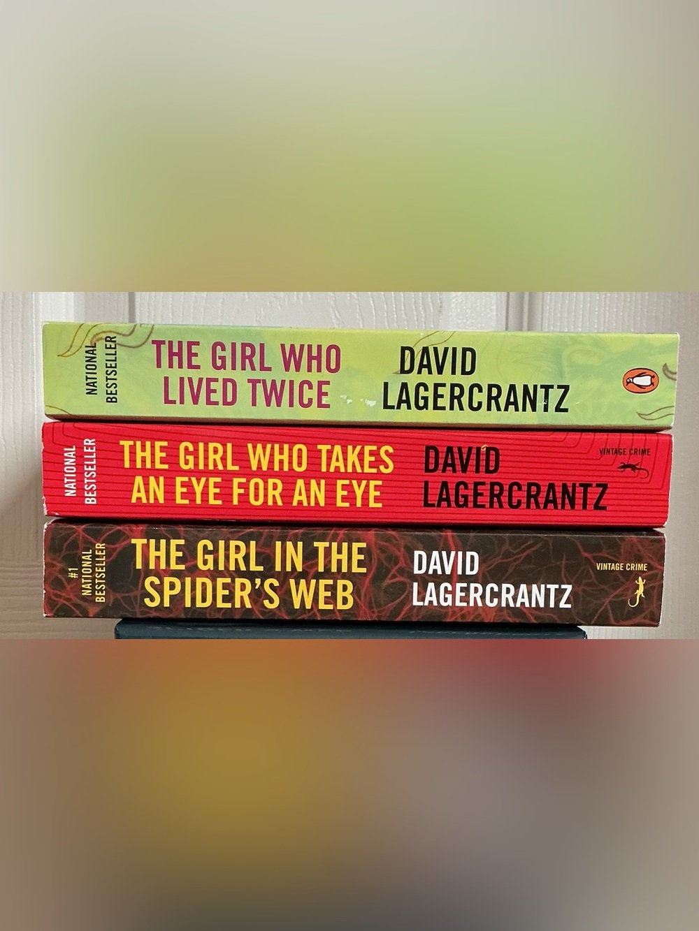 Millennium (The Girl With the Dragon Tattoo) series, 4, 5, 6 - David Lagercrantz